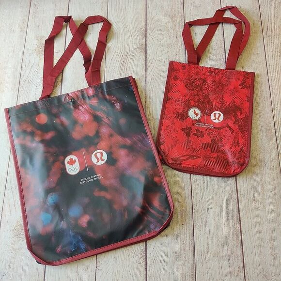 Lululemon limited edition 2024 Olympics reusable shopping bags - Picture 2 of 9